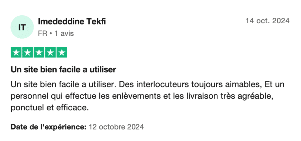 Avis client