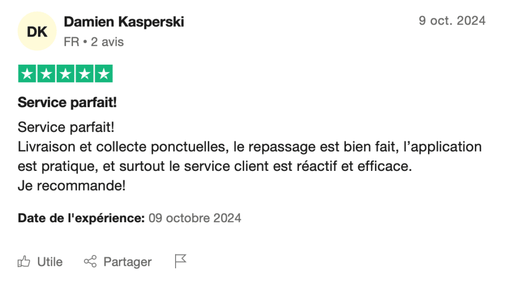avis client